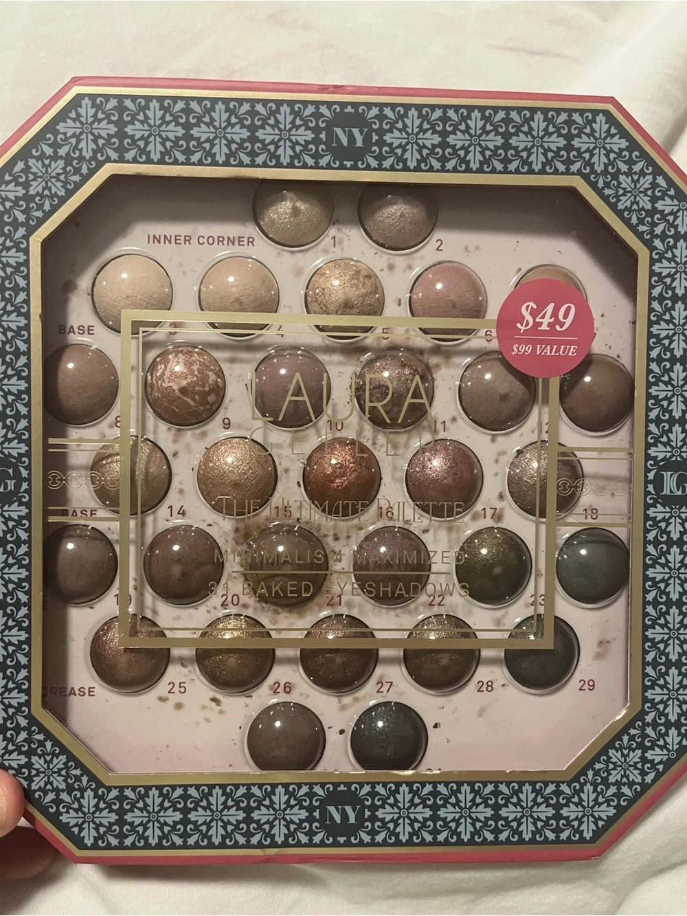 NEW Laura Geller, The Ultimate Palette, Hidden Gems 31 Baked Eyeshadows